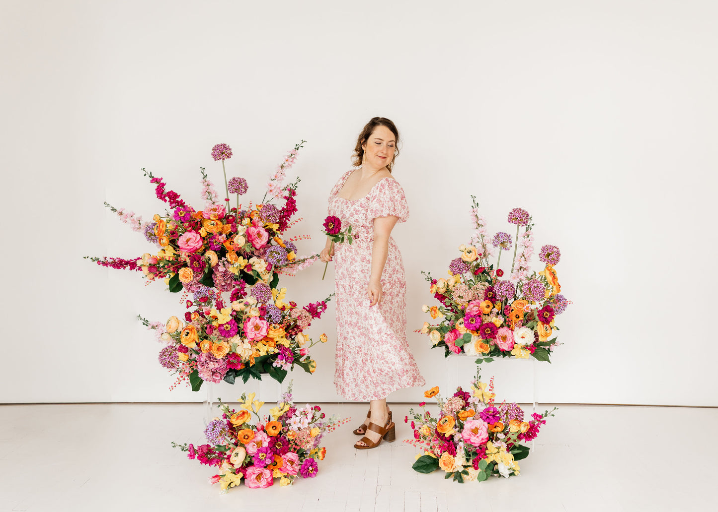 The Laure Floralscape (Set of 5)