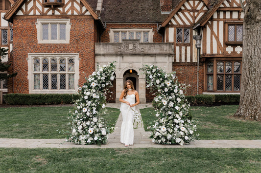 The Angeline Floral Pillars