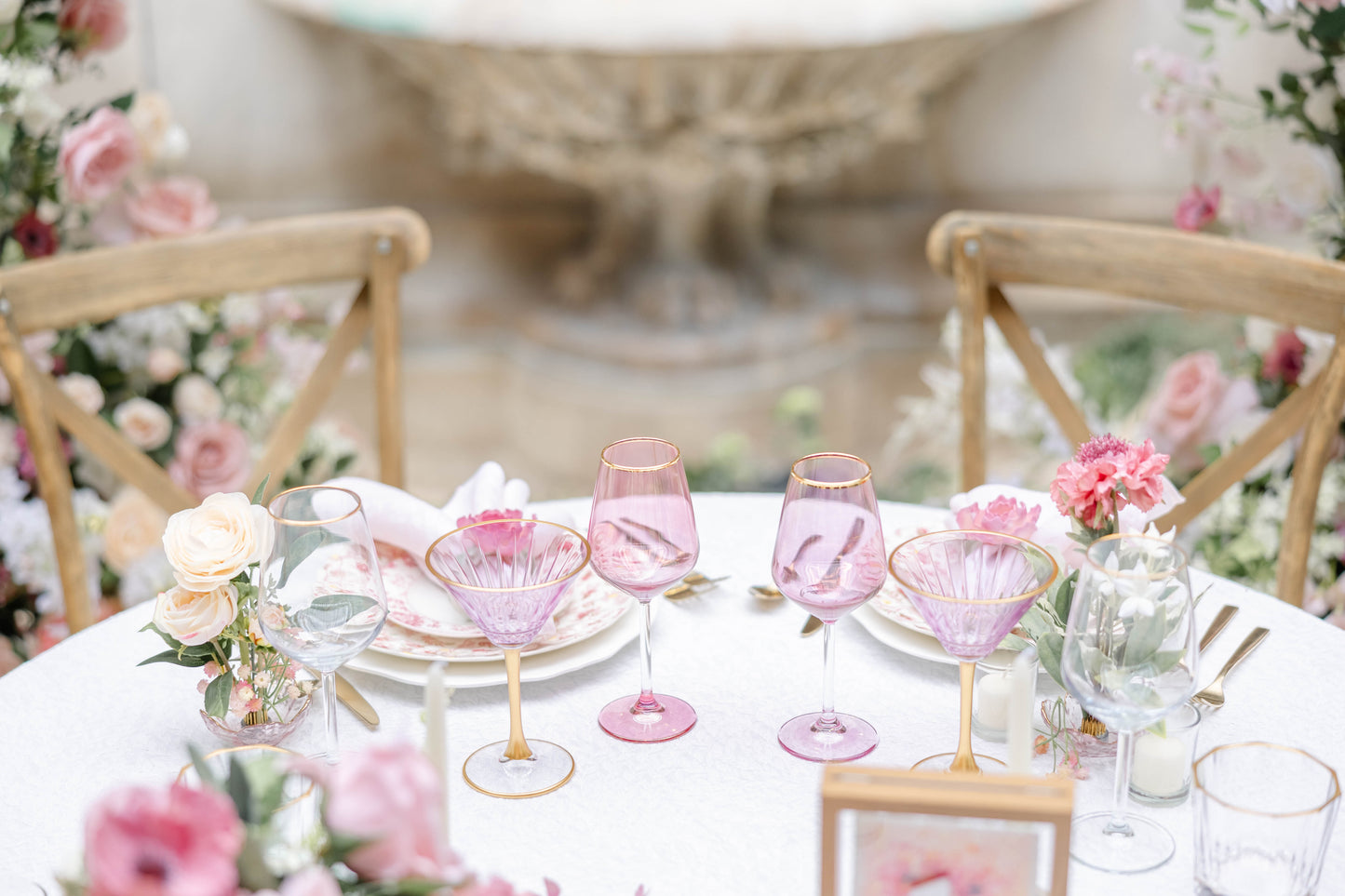 Newlywed Dinner Table Setting