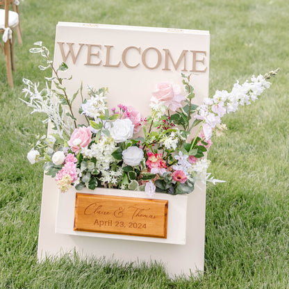 The Julie Custom Welcome Sign