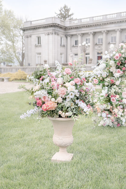 The Julie Floral Urns